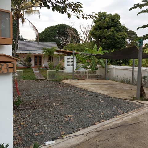 ขายบ้านเดี่ยวชั้นเดียว อำเภอสารภี จังหวัดเชียงใหม่ เนื้อที่ 112 ตารางวา