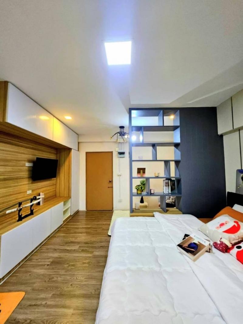 ให้เช่า 8,500/เดือน ขาย 1,050,000 บาท #พีพี คอนโด 29.5 ตรม. #เฟอร์นิเจอร์และเครื่องใช้ไฟฟ้าครบ #ซื้ออยู่เองหรือปล่อยเช่าได้ เข้าอยู่ได้เลย