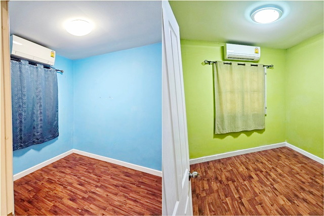 ปัญญาอินทรา โลตัส 1 กม. 5 แอร์ 4นอน รามอินทรา ให้เช่าทาวน์โฮม  2ชั้น  22ตรว.160ตร.ม. รร.นานาชาติกลอรี่สิงคโปร์