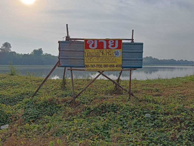 ขายที่ดิน  96-1-48 ไร่   นางตะเคียน เมืองสมุทรสงคราม  ใกล้บ้านแพ้ว  ZW515