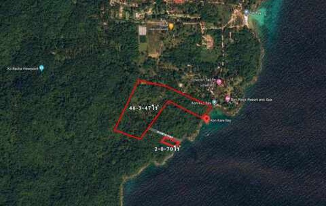 ขาย/ให้เช่า ที่ดินติดทะเล เนื้อที่  49 ไร่ 17 ตารางวา (78,468 ตารางเมตร) ไร่ละ 18 ล้านบาท บนเกาะราชาใหญ่ จังหวัดภูเก็ต ติดทะเลฝั่งตะวันออก แปลงที่ดินเป็นสวนมะพร้าว เดินทางจากท่าเรืออ่าวฉลอง ภูเก็ต โดยเรือสปีดโบ๊ทประมาณ 30 นาที### จุดเด่น ###– ที่ดินติดทะเลตะวันออก– เหมาะทำรีสอร์ท วิลล่า– อ่าวขอนแค มีแนวปะการังสวยงาม ที่เป็นนิยมของนักท่องเที่ยวที่ชื่นชอบการดำน้ำ ทั้ง