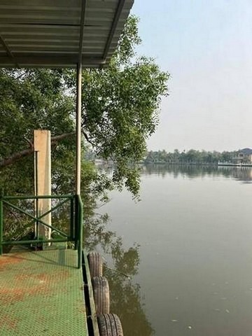 ขายที่ดินติดแม่น้ำแม่กลอง1-3-99 ไร่และที่งอกริมตลิ่งพร้อมสิ่งปลูกสร้างย่านท้ายหาดแม่กลองสมุทรสงคราม