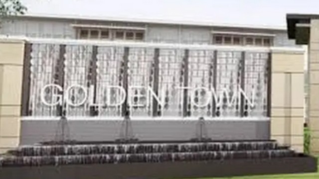 ทาวน์โฮม 2 ชั้น ม.โกลเด้นท์ทาวน์  ปิ่นเกล้า--จรัญสนิทวงศ์ ติดถนน หลังริม 