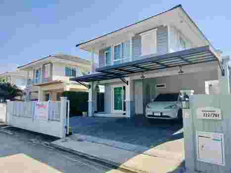 ขายบ้านเดี่ยว 2ชั้น ทำเลทอง ม.วิลาจีโอ บางนา ซ.มหาวิทยาลัยเอแบค บางนา  จังหวัดสมุทรปราการ 