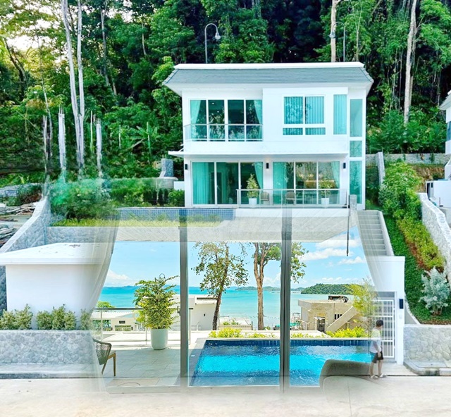 บิ๊กซี เทพกระษัตรี 700 ม.ป่าคลอก TOP ถูกที่สุด พลูวิลล่าหรู ภูเก็ต วิวทะเล 3ชั้น ดาดฟ้า 3นอน 4น้ำ.ทำเลดี 244 ตร.วา.970 ตร.ม. วิวชายหาด