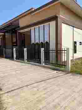 ขายบ้านแฝดชั้นเดียว ทำเลทอง ติดถนน ใกล้ตลาดน้ำอัมพวา จังหวัดสมุทรสงคราม