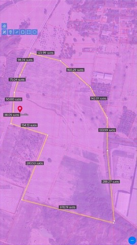 ขายที่ดินผังม่วงศรีราชาชลบุรี  พื้นที่สีม่วงลาย   บนเนื้อที่  108​ ไร่  ถนน รถเทเลอร์วิ่งเข้าออกสะดวก
