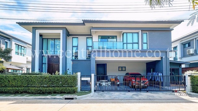 P1 บ้านเดี่ยว เดอะ ซิตี้ รามอินทรา - วงแหวน หลังใหญ่ เฟอร์ครบ พร้อมเข้าอยู่