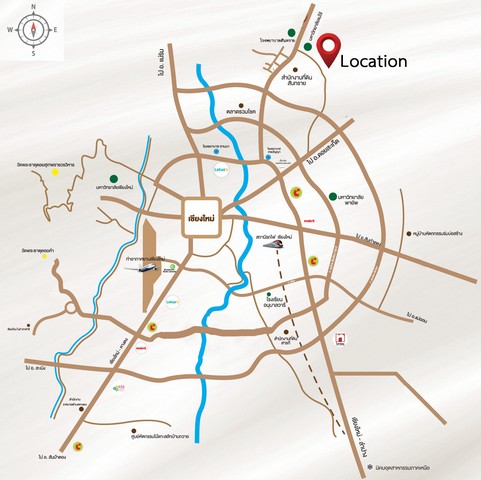 ขายบ้านใหม่exclusive  2 ชั้น  ใกล้ ม.แม่โจ้