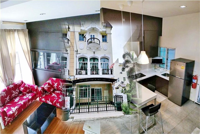 พระราม 9 ม.นานาชาติแสตมฟอร์ด100ม. APL หัวหมาก 1.9กม. ทาวน์เฮาส์ 3 ชั้น หัวมุม 3นอน 252ตร.ม.22ตร.วา.