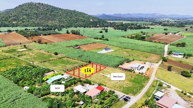 ขายที่ดินวิวเขาสวย ต.ดอนคา อ.อู่ทอง จ.สุพรรณบุรี พื้นที่ 1 ไร่