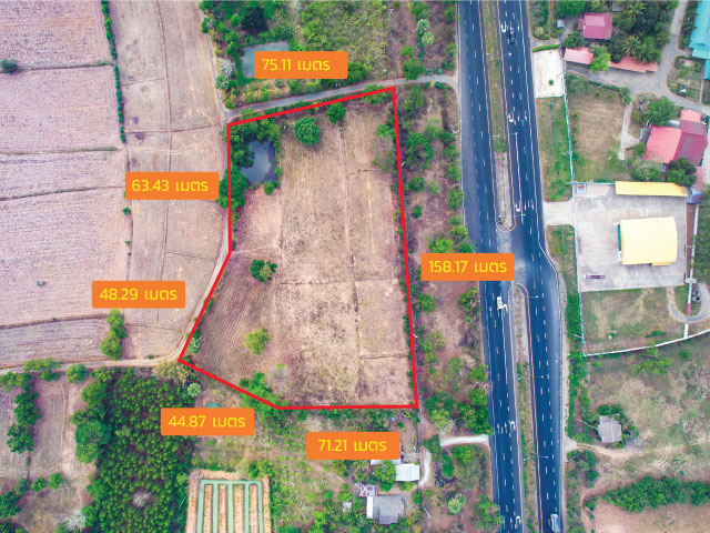 ขายด่วน ขายที่ดินแปลงสวย (โฉนดครุฑแดง) ราคาถูก 7 ไร่ 87 ตารางวา ต.ถนนหัก อ.นางรอง จ.บุรีรัมย์ติดถนนโชคชัย-เดชอุดม(4 เลน) หน้ากว้าง 157.60 เมตร เหมาะสำหรับสร้างปั๊มน้ำมัน เหมาะสำหรับสร้างโกดัง หรือเพื่อเก็งกำไรรหัสทรัพย์: OPCK87016ข้อมูลทรัพย์: tnyurl.au/CK8716ที่ตั้ง: ต.ถนนหัก อ.นางรอง จ.บุรีรัมย์เนื้อที่ 7 ไร่ 87 ตร.ว.พิกัด:  https://goo.gl/maps/FJpJi2Gf7WXZmHFQ8ขาย 18.2 ล้านบาท ลักษณะเด่น :•ติดถนนโชคชัย-เดชอุดม(4 เลน