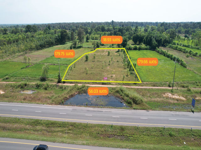 ขายที่ดินสวย 4 ไร่ 2 งาน 30 ตร.ว. ติดถนน 4 เลน ต.บ้านยาง  อ.พุทไธสง จ.บุรีรัมย์พิเศษสุด ลดราคาจาก 9 ล้านบาท เหลือเพียง 4.275 ล้านบาท เท่านั้น!!!ข้อมูลทรัพย์: tnyurl.au/CK8713 รหัสทรัพย์: OPCK87013ที่ตั้ง: ต.บ้านยาง อ.พุทไธสง จ.บุรีรัมย์*เนื้อที่ 4 ไร่ 2 งาน  30 ตร.ว.พิกัด: https://goo.gl/maps/6xwaH2wKsbTeUJqw8ขาย 4.275 ล้านบาท ลักษณะเด่น:*ที่ดินสวย หน้ากว้าง 56.03 เมตร*ติดถนนอรุณประเสริฐ (4 เลน)*เหมาะสำหรับสร้างโกดังเก็บสินค้า , ปั๊มน