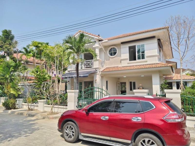 บ้านพร้อมสระว่ายน้ำ #มัณฑนา ให้เช่า 85,000/เดือน #หางดง #สระว่ายน้ำระบบเกลือ #เฟอร์นิเจอร์ครบ #พร้อมเข้าอยู่ 