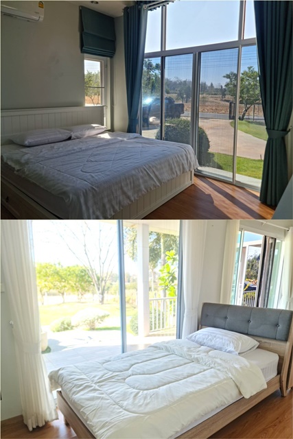 สถานีรถไฟ ติดถนน 2-3นอน วิวเขาใหญ่ ปากช่อง 600 ม. บ้านเดี่ยว อุทยานเขาใหญ่ 5.3 กม 3 น้ำ  พร้อมเฟอร์ 202 ตร.วา.  รร.บ้านลำทองหลาง 1.3 กม.