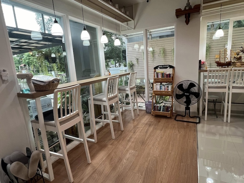 BH3407  ให้เช่าโฮมออฟฟิศ ตกแต่งเป็นคาเฟ่ พร้อมเริ่มกิจการได้เลย หมู่บ้านชวนชื่นโมดัส วิภาวดี ใกล้สนามบินดอนเมือง / รถไฟฟ้าสายสีแดง-สีชมพู