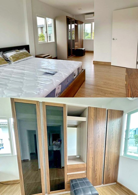 เฟอร์ครบชุด เมกา บางนา 1.4 กม..ถ.บางนา-ตราด  ทาวน์เฮ้าส์ 2 ชั้น 3นอน 3น้ำ  ม่านทั้งหลัง 36 ตร.วา .270 ตร.ม. รร.นานาชาติคอนคอร์เดียน 800 ม.