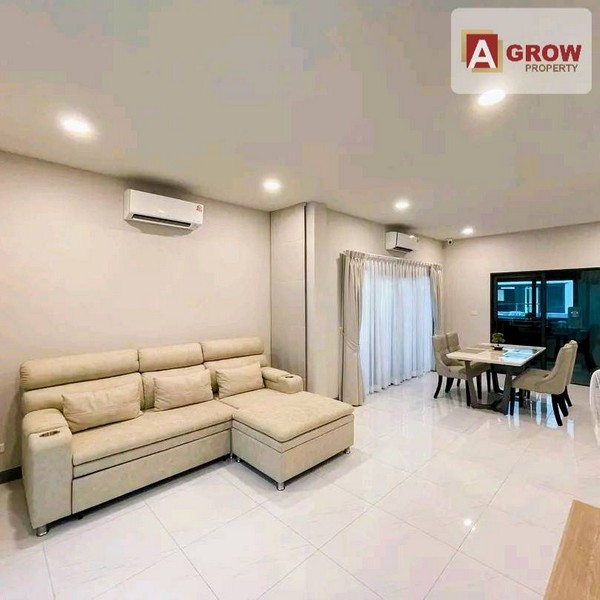 ให้เช่าบ้านเดี่ยว เดอะ ซิตี้ บางนา ตกแต่งครบพร้อมอยู่