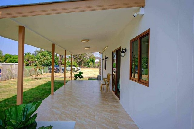 บ้านสร้างใหม่ สไตล์โมเดิร์นมินิมอล สันนาเม็ง สันทราย