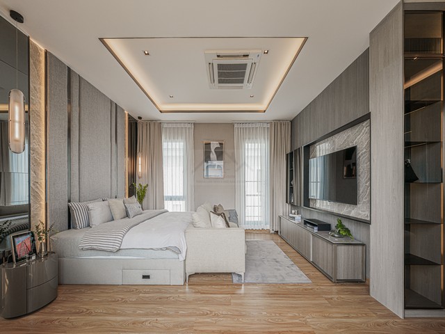 ให้เช่าทาวน์โฮม 4 ชั้น 4 ห้องนอน บ้านตัวอย่าง ตกแต่งหรู พร้อมสระว่ายน้ำ Sol Midtown  เพชรเกษม-สาทร ใกล้ Seacon บางแค และ MRT เพชรเกษม