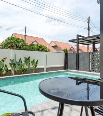 บ้านพูลวิลล่าส่วนตัว ในโครงการ กุลพันธ์วิลล์ 9 (Acadia) ใกล้กาดฝรั่ง ใกล้ รร.นานาชาติ ลานนา และ รร.นานาชาติหลายแห่ง