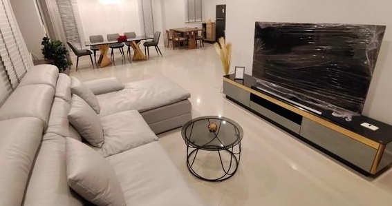 ให้เช่าบ้านเดี่ยว 2 ชั้น บลูลากูล บางนา ใกล้ ม.ราม2 ใกล้ห้างMegaบางนา ตกแต่งพร้อมอยู่