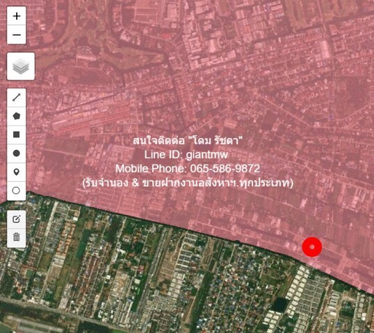 ID :  DSL-022.2 FOR RENT ที่ดิน ที่ดิน หลักหก ปทุมธานี 1200 ตร.วา  60000 thb ราคาสุดคุ้ม