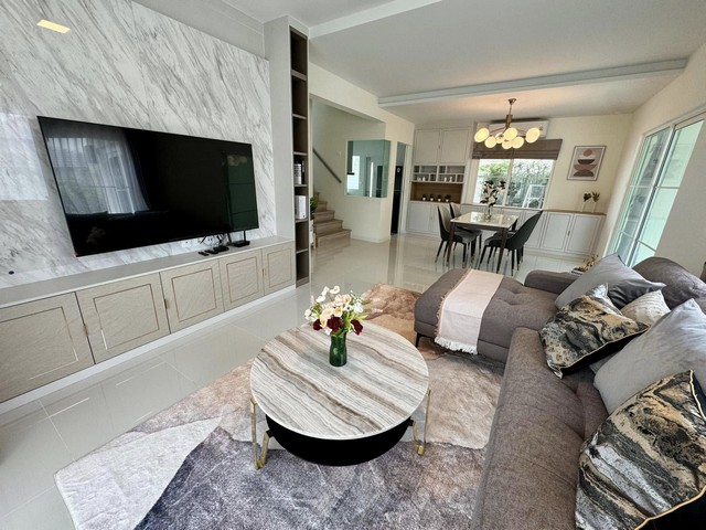 HR2289ให้เช่าบ้านเดี่ยว หลังมุม โครงการVillaggio 3 ศรีนครินทร์ - บางนา ใกล้ เมกะบางนา พร้อมอยู่