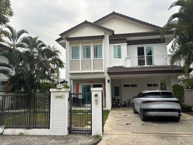 บ้านเดี่ยว 2 ชั้น สภาพดี สังคมคุณภาพ โครงการแลนด์แอนด์เฮ้าส์  สันกำแพง