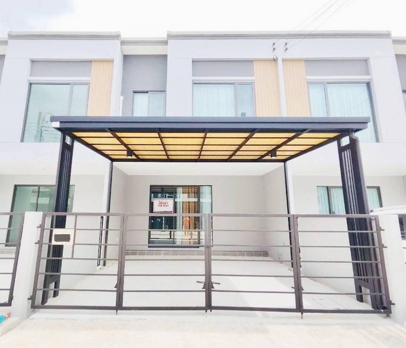 BH3494 ให้เช่า ทาวน์โฮม 2 ชั้น พลีโน่ สุขุมวิท-บางนา 2 บ้านใหม่ ใกล้เมกาบางนา ทำเลดี ทิศเหนือ บ้านใหม่เพียง 8 เดือน