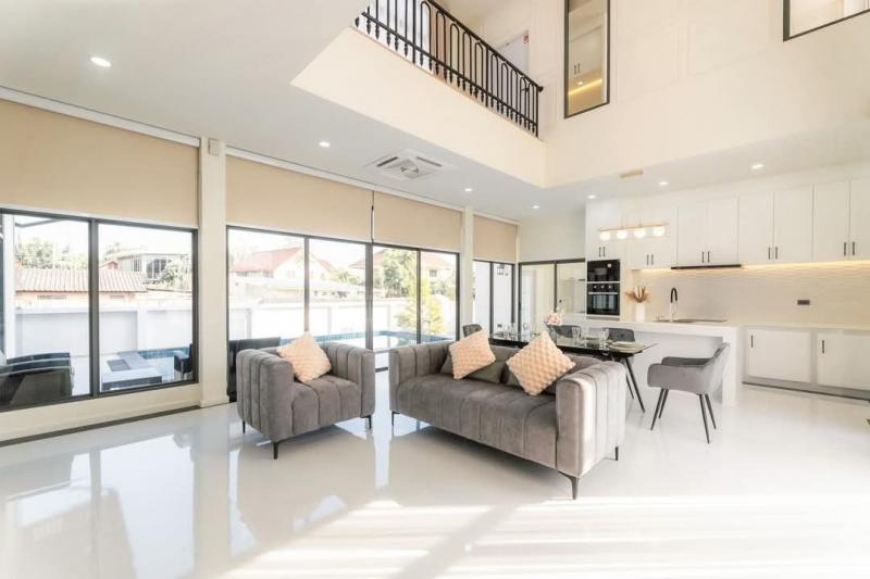 ลดราคาพิเศษ 10.9 ล้าน 100 ตรว. แม่เหียะ อ.เมือง Modern classic Pool villa ตกแต่งครบ พร้อมเข้าอยู่ แปลงมุม ติดถนน 2 ด้าน เดินทางสะดวก