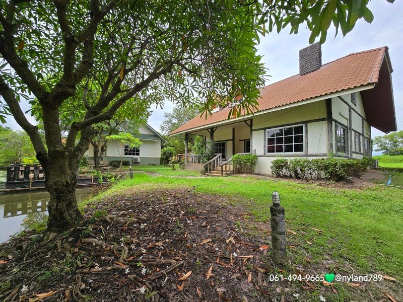 ขายบ้านสวนสไตล์อิงลิชคอทเทจ English Cottage สวยเหมือนในนิทาน ต.บ้านพร้าว อ.บ้านนา จ.นครนายก ห่างฟิวเจอร์รังสิต 79 กม.