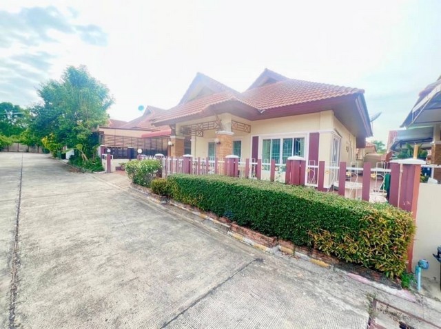 ขายบ้านเดี่ยวชั้นเดียว หมู่บ้านณฐาวดี2 ขนาด 64ตรว 3นอน บ้านสไตล์รีสอร์ท ใกล้ปิ่นทอง  หนองขาม ศรีราชา ชลบุรี