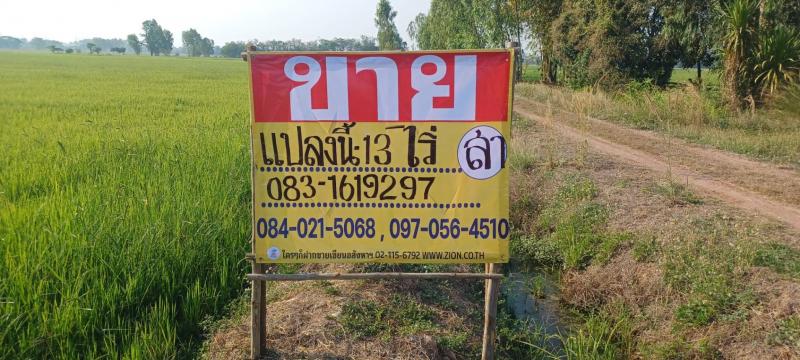 ขายที่นา 13-2-26 ไร่  ติดคลองชลประทาน  บ้านกร่าง  เมืองพิษณุโลก  ZK432