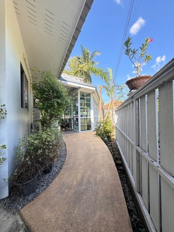 ลดราคาขายบ้านเดี่ยวชั้นเดียว หัวมุม ข้างบ้านไม่ติดใคร หางดง