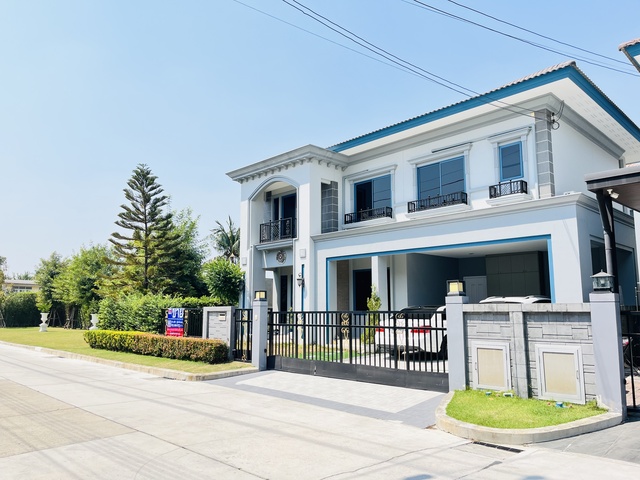  ขายบ้าน แกรนดิโอ บางแค Grandio Bangkae 68 ตรว. สวยหรู พร้อมอยู่ หลังริมติดสวน