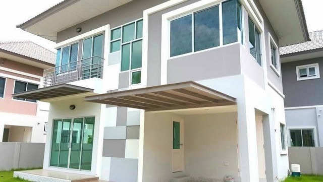 ให้เช่า บ้าน ใกล้ทางด่วนบูรพาวิถี , ทางด่วนพิเศษเฉลิมมหานคร ใกล้รถไฟฟ้าสายสีเขียวส่วนต่อขยาย แบริ่ง-สมุทรปราการ  วิลล่า โนวา เทพารักษ์