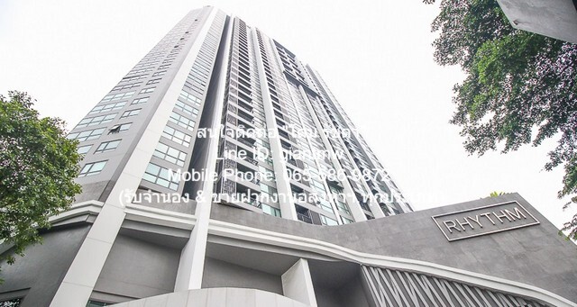 CONDO ริทึ่ม สุขุมวิท 44/1 Rhythm Sukhumvit 44/1 60 ตรม  ไม่ไกลจาก รถไฟฟ้า BTS พระโขนง โครตถูก กรุงเทพ