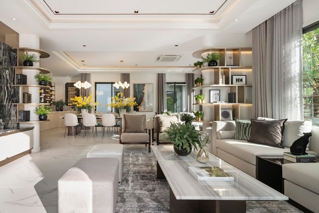 Luxury House For Sale บ้านหรู 2 ชั้น Bangkok Boulevard Signature Sathorn Pinklao บางกรวย นนทบุรี