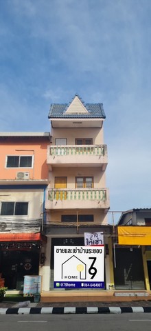 ให้เช่าอาคารพาณิชย์ แยกมาบตาพุด ระยอง 1 เปิดค้าขายได้ 