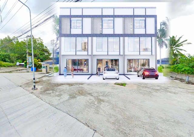 วัดบ่อวิน 2 กม. อาคารพาณิชย์ให้เช่า  3 ชั้น พร้อมใช้งาน 28ตรว.  ปิยะเวชช์ บ่อวิน 3.5กม. ตั้งอยู่หน้าหมู่บ้านใหญ่ 230ตรม.