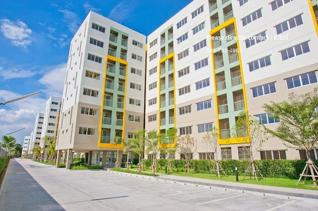 ให้เช่า คอนโดลุมพินี ทาวน์ นิด้าเสรีไทย เฟส 2 ใกล้เดอะมอลล์บางกะปิ และMRT