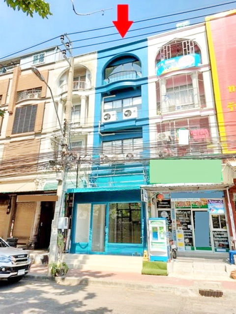 จอดรถ10 คัน งามวงศ์วาน สตูดิโอ จดทะเบียนได้ MRT บางเขน 900 ม. 8นอน ให้เช่าอาคาร 4.5ชั้น 21ตร.วา. 352ตรม. รร.ราชวินิตบางเขน 600 ม.  4น้ำ 