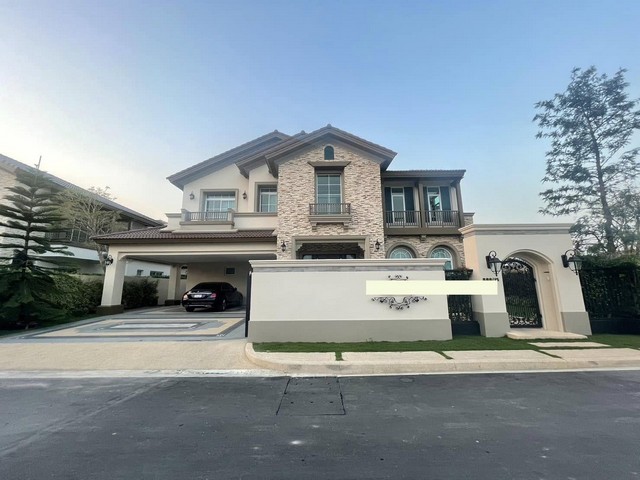 ให้เช่าบ้านเดี่ยว โครงการ นันทวัน รามอินทรา-พหลโยธิน 50 ฟอร์นิเจอร์และเครื่องใช้ไฟฟ้าครบ