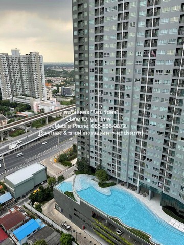 CONDO เอลลิโอ สาทร-วุฒากาศ 1BR 3300000 B.   NEW เป็นคอนโดพร้อมอยู่ มีการตกแต่งภายในเพิ่มเติมได้แบบเรียบหรู และมีทำเลสวยสามารถมองเห็นวิวเมือง พร้อมพื้นที่ส่วนกลาง และสิ่งอำนวยความสะดวกครบครัน ทั้งสระว่ายน้ำ ห้องออกกำลังกาย สวนพักผ่อนขนาดใหญ่ ใกล้ทางด่