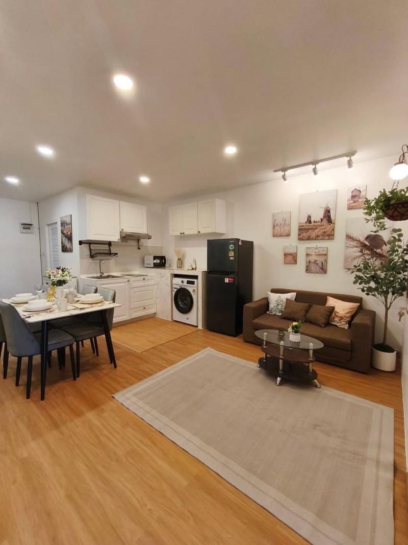 ให้เช่า 22,000 บาท/เดือน ขาย 3.29 ล้าน 60 ตรม. 2 นอน #เดอะทรีโอ คอนโด #เฟอร์นิเจอร์ครบ พร้อมอยู่ได้เลย #ถนนห้วยแก้ว