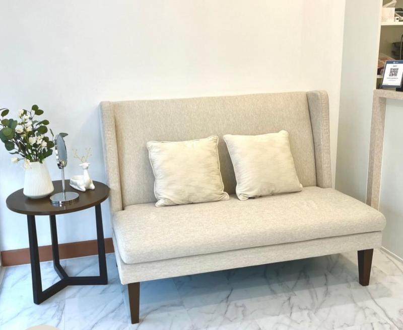 เซ้งคลินิกความงาม ย่านนวลจันทร์ ชั้นล่างอพาร์ทเมนท์ แหล่งที่มีผู้อยู่อาศัย สัญจรคึกคัก