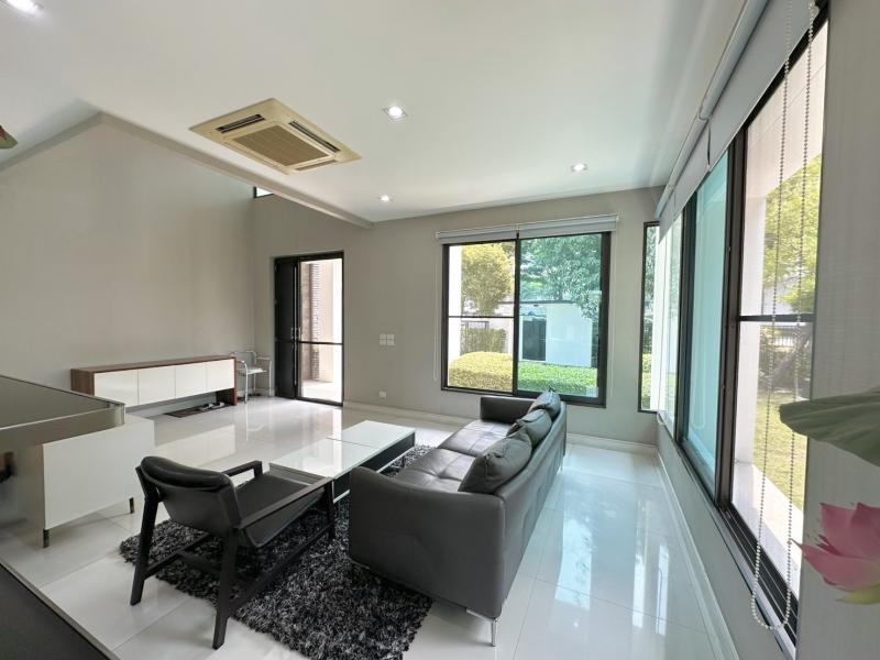 ขายบ้านเดี่ยว Private Luxury ขนาด 210 ตรว. หลังมุม วิวสวน หน้าบ้านไม่ชนหลังอื่น ในโครงการลดาวัลย์ รัตนาธิเบศร์