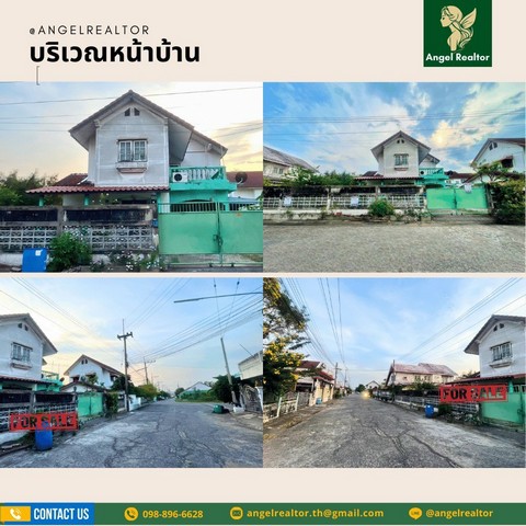 ขายบ้านเดี่ยว มบ.วังทอง ริเวอร์ปาร์ค  รังสิต พหลโยธิน 70 เดินทางสะดวก เข้าออกได้หลายทาง ปทุมธานี