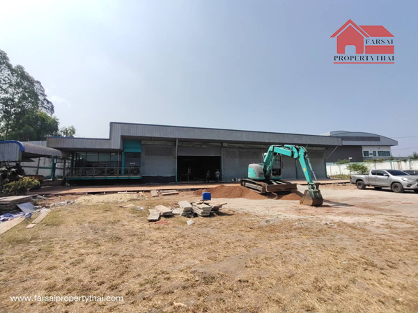 ให้เช่าอาคารโรงงาน/โกดังเนื้อที่ 2ไร่ พื้นที่ใช้สอย 1,460ตร.ม ออฟฟิศ ไฟฟ้า 250 KVA ถนนพระราม 2 ก.ม 40 ราคาเช่า 200,000 บ/ด